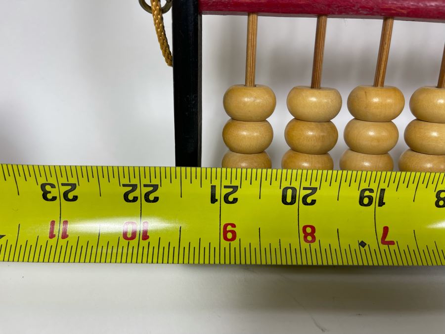 Vintage Wooden Asian Abacus 21.5W X 12H [Photo 4]