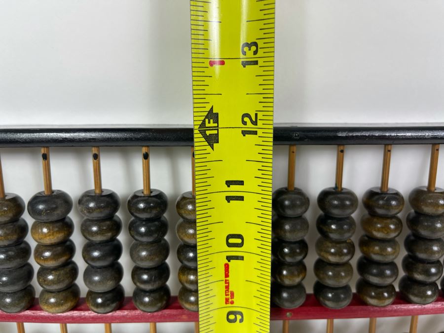 Vintage Wooden Asian Abacus 21.5W X 12H [Photo 5]