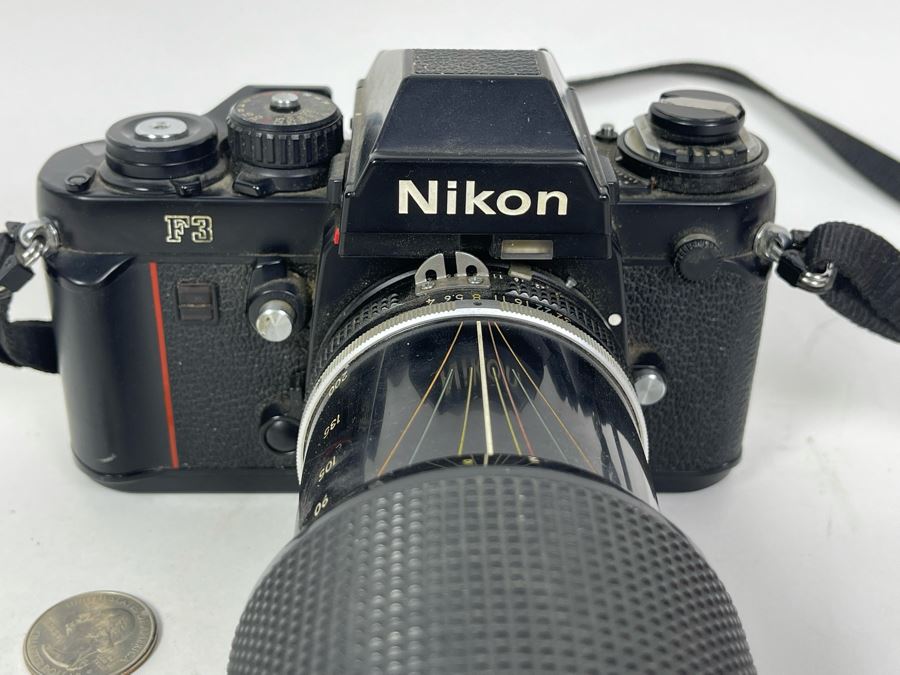 Nikon F3 Film Camera With Nikon Zoom 80-200mm Lens [Photo 7]