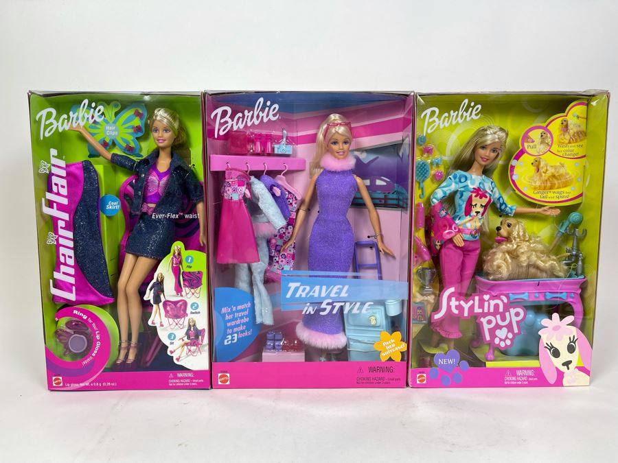 Collection Of Three New In Box Barbie Dolls [Photo 2]