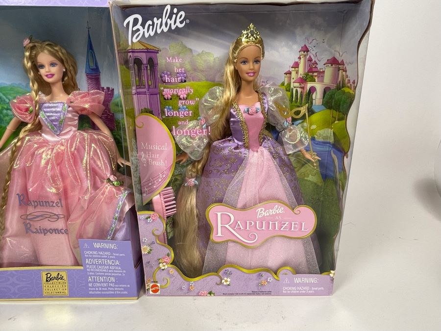 Pair Of New In Box Barbie Rapunzel Dolls [Photo 5]