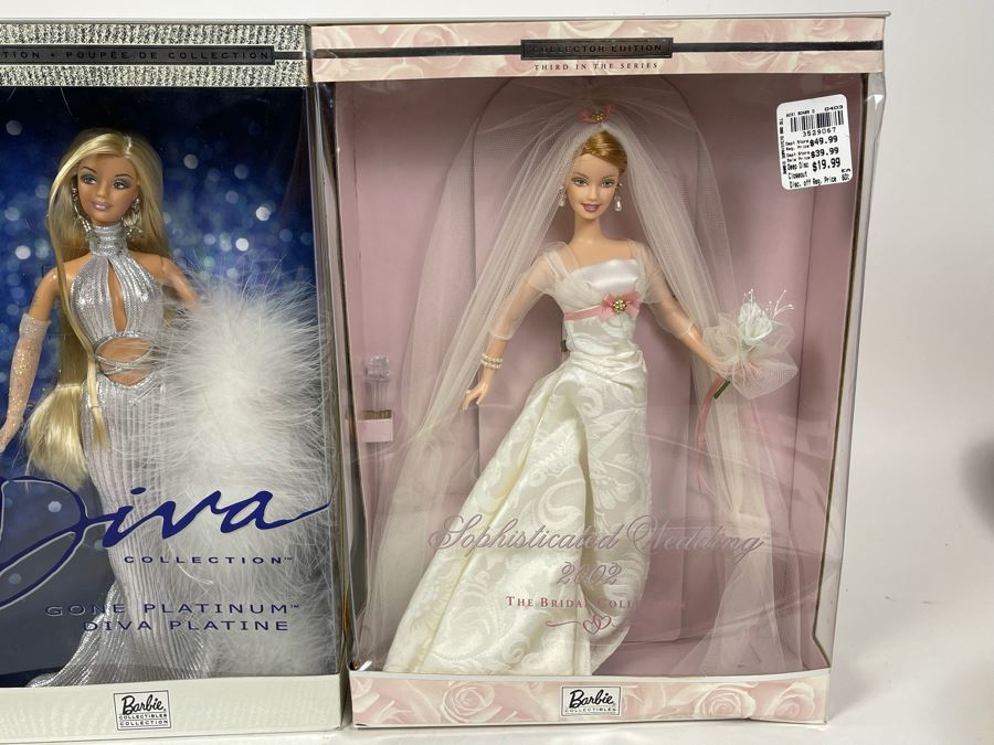 Collection Of Three New In Box Barbie Dolls [Photo 6]