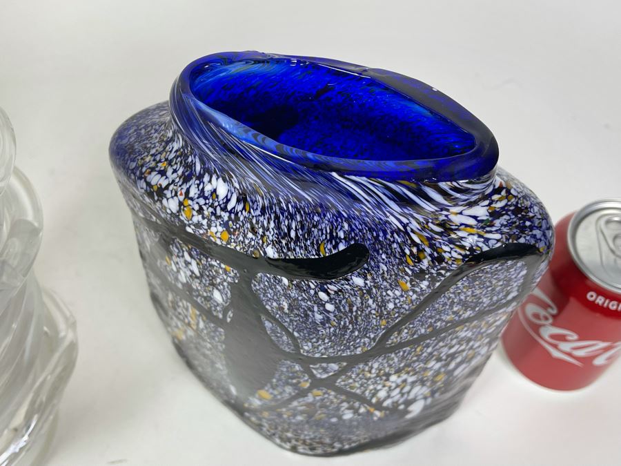 Set Of Three Glass Vases [Photo 6]