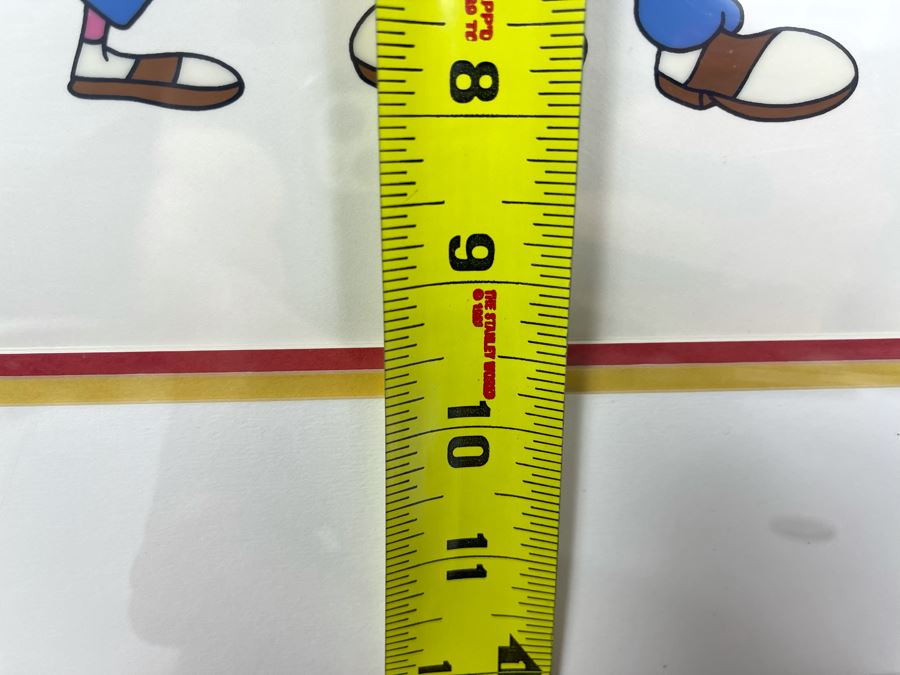 Framed Limited Edition Fine Art Serigraph Cel Created From Original Art In The Walter Lantz Archives Titled 'Lovebirds' Winnie And Woody Woodpecker With COA 13.5 X 9.5 [Photo 8]