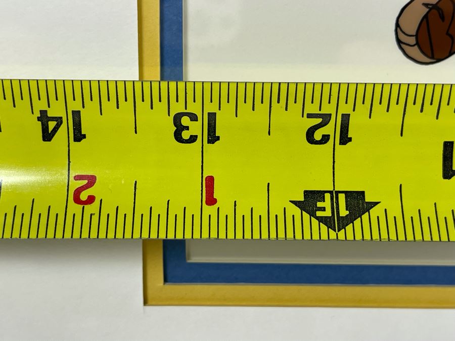 Framed Limited Edition Fine Art Serigraph Cel Created From Original Art In The Walter Lantz Archives Titled 'Ha-Ha-Ha-Haa-Ha!' Woody Woodpecker With COA 13.5 X 9.5 [Photo 6]