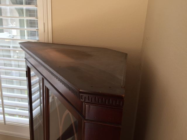 Mahogany S P Dowdy Corner China Cabinet [Photo 19]