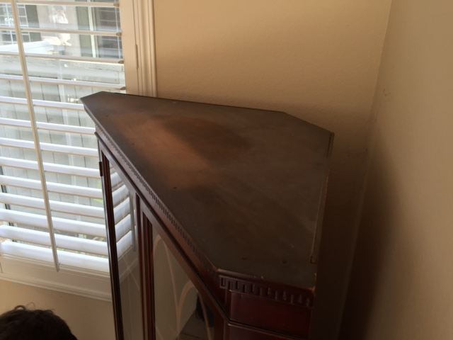 Mahogany S P Dowdy Corner China Cabinet [Photo 20]