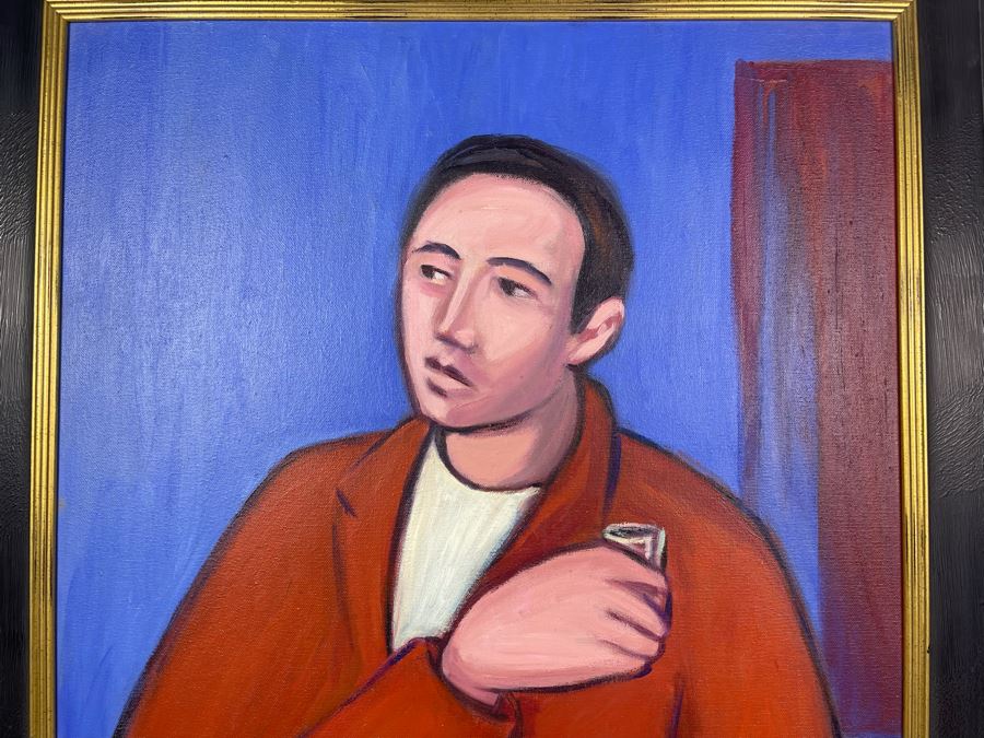 Original Angel Aransay Ortega (1943-2015, Spain) Painting In Frame 1998 21 X 28 (See Details Page For Artist Website: angelaransay.com) Signed Aransay 707 98 With Original Shipping Documentation From Spain [Photo 4]