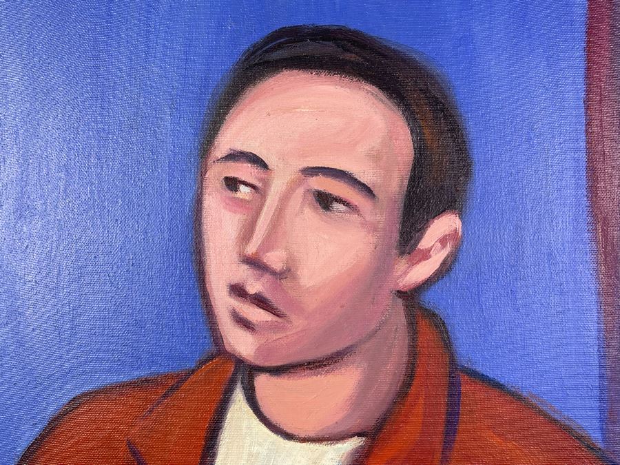 Original Angel Aransay Ortega (1943-2015, Spain) Painting In Frame 1998 21 X 28 (See Details Page For Artist Website: angelaransay.com) Signed Aransay 707 98 With Original Shipping Documentation From Spain [Photo 5]