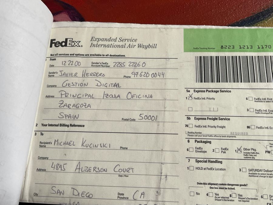 Original Angel Aransay Ortega (1943-2015, Spain) Painting In Frame 1998 21 X 28 (See Details Page For Artist Website: angelaransay.com) Signed Aransay 707 98 With Original Shipping Documentation From Spain [Photo 20]