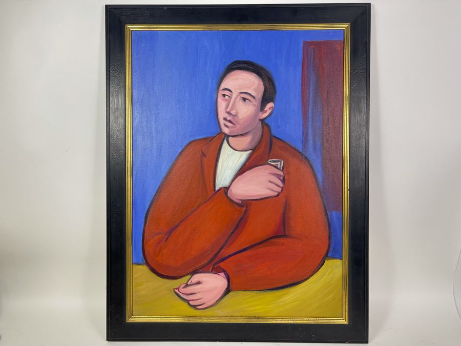 Original Angel Aransay Ortega (1943-2015, Spain) Painting In Frame 1998 21 X 28 (See Details Page For Artist Website: angelaransay.com) Signed Aransay 707 98 With Original Shipping Documentation From Spain [Photo 3]