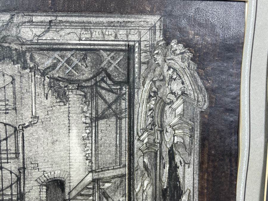 Original Theatrical Set Drawing Of Follies From Theatre Memphis Signed By Jack Taylor 1994 19 X 13 [Photo 11]