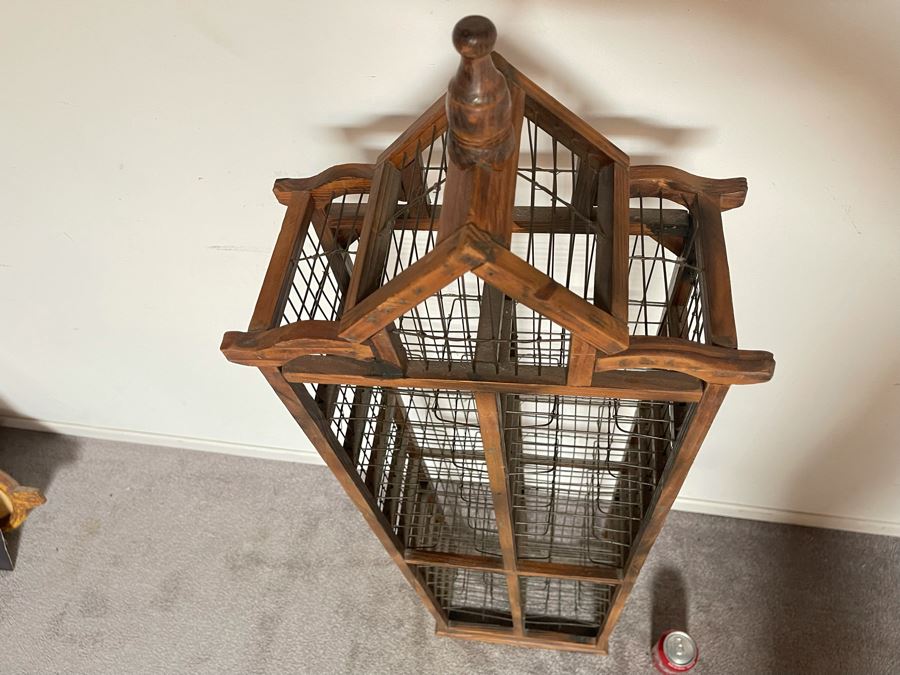 Wooden / Metal Shelving Unit For Music CDs 13.5W X 6D X 50H [Photo 4]