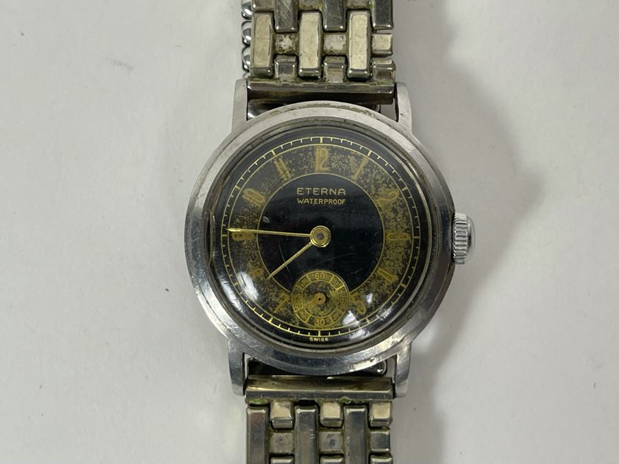 TUMI And Scully Leather Wallets And Eterna Waterproof Working Swiss Mechanical Watch [Photo 6]