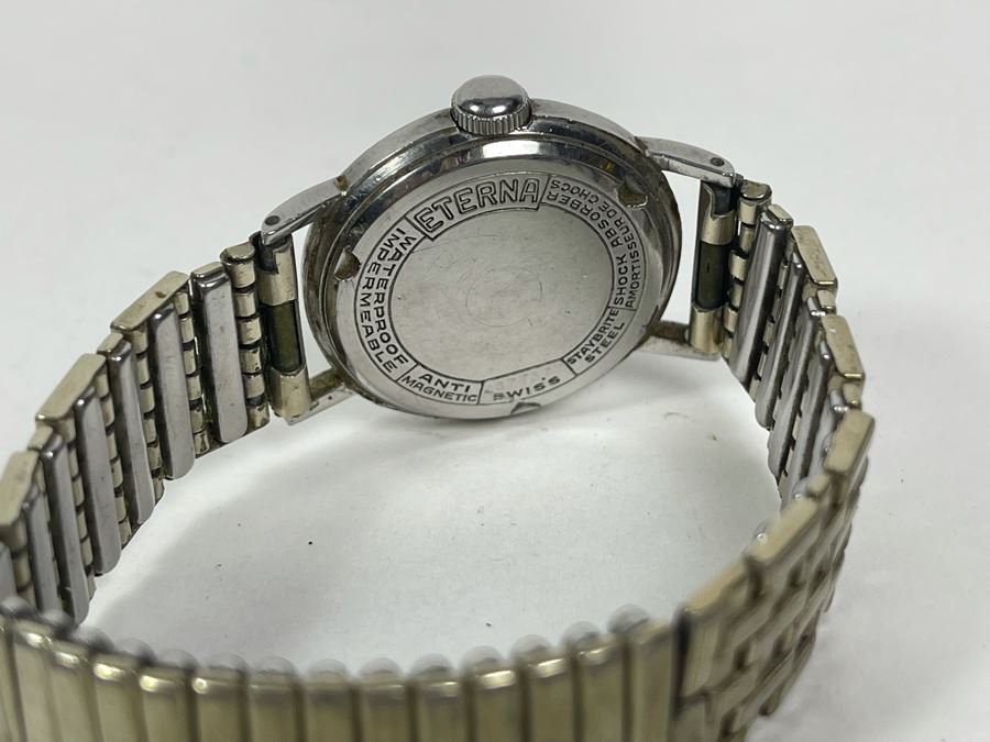 TUMI And Scully Leather Wallets And Eterna Waterproof Working Swiss Mechanical Watch [Photo 7]