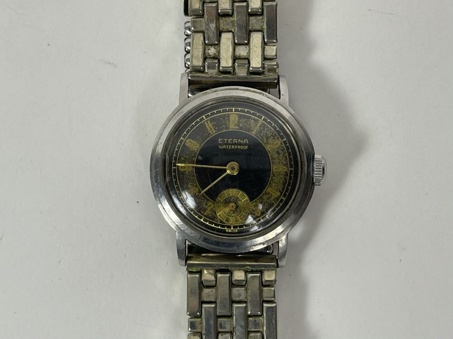 TUMI And Scully Leather Wallets And Eterna Waterproof Working Swiss Mechanical Watch [Photo 5]