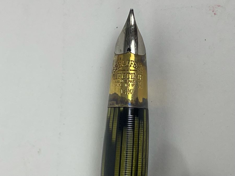 Vintage W. A. Sheaffer Fountain Pen With 14K Gold Nib [Photo 5]