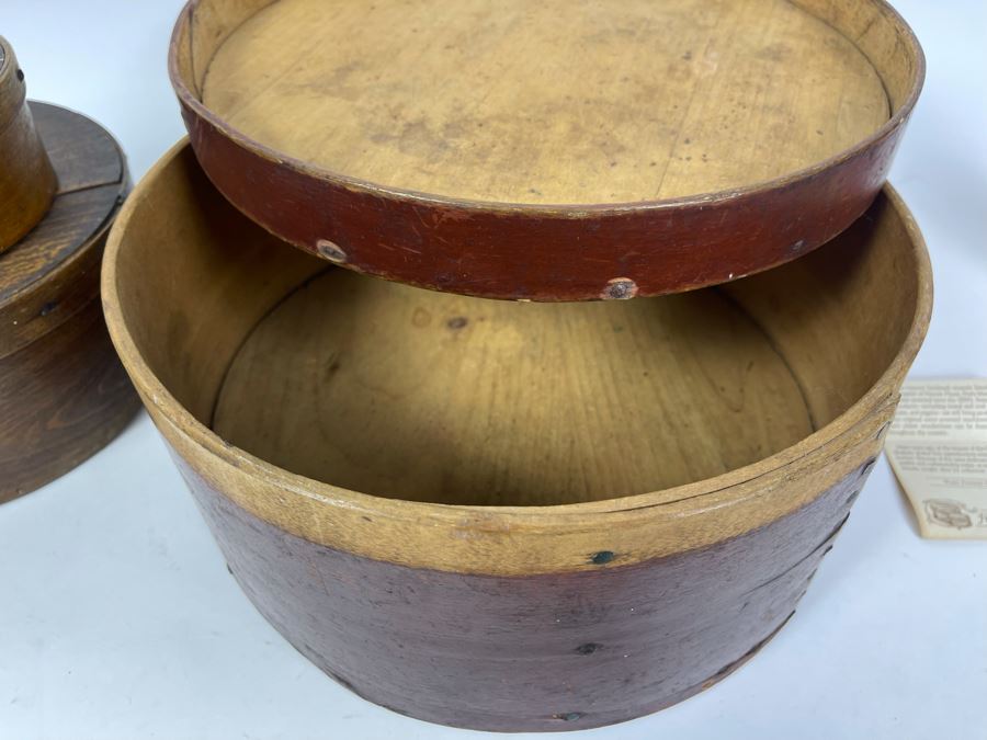 Vintage Wooden Boxes Shaker Boxes   43465 0f5j 