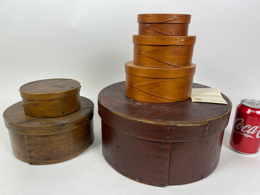 Vintage Wooden Boxes Shaker Boxes [Photo 3]