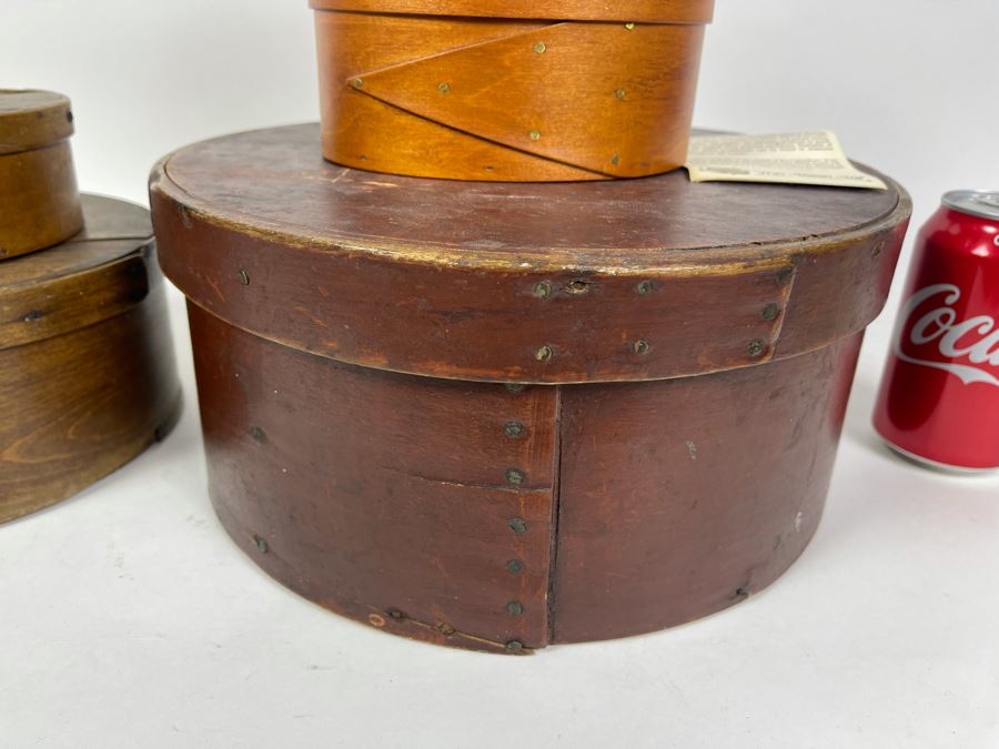 Vintage Wooden Boxes Shaker Boxes [Photo 4]