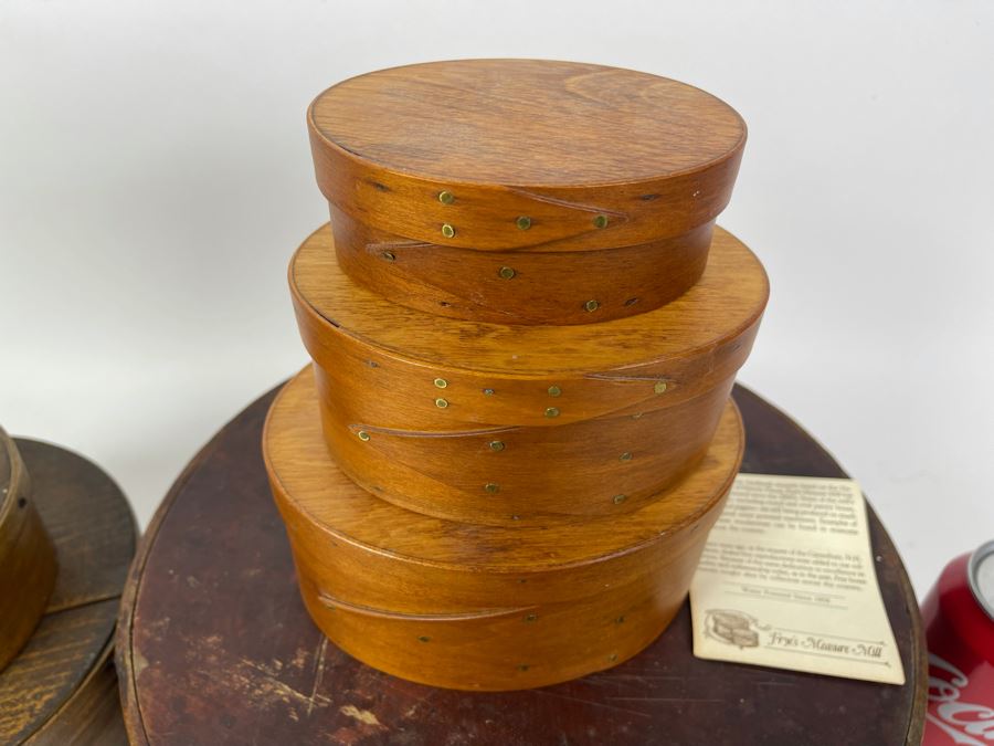 Vintage Wooden Boxes Shaker Boxes [Photo 7]