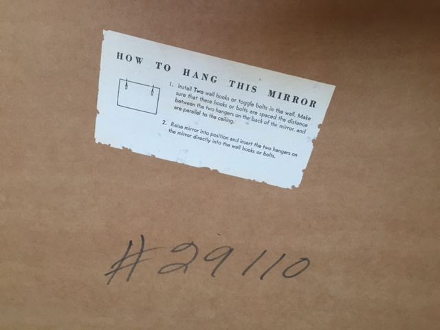 Cool Beveled Mirror with Retro Metal Accents [Photo 7]