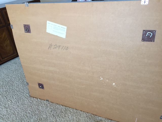 Cool Beveled Mirror with Retro Metal Accents [Photo 6]