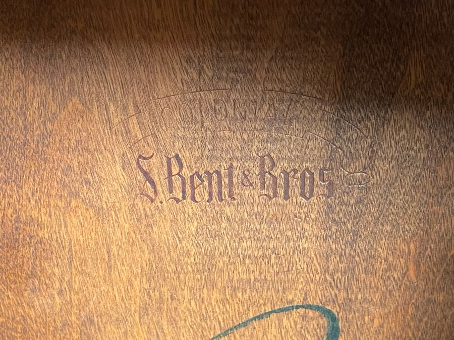 S. Bent & Bros. Gardner, Massachusetts Wooden Rocking Chair 26W X 29D X 41H [Photo 7]