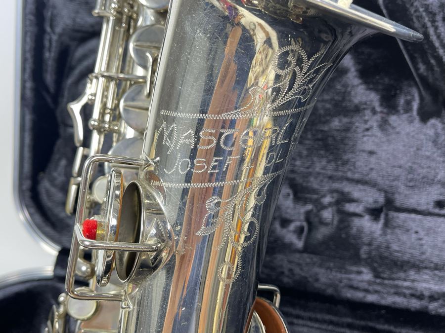 Vintage Master Lido Josef Lidl Brno Saxophone With Case [Photo 7]