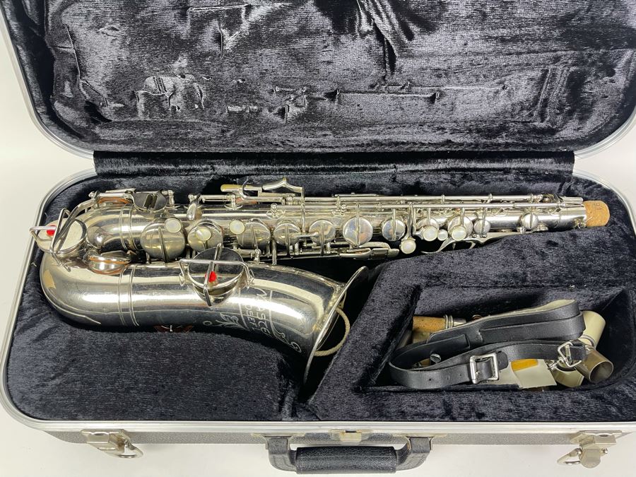 Vintage Master Lido Josef Lidl Brno Saxophone With Case [Photo 4]