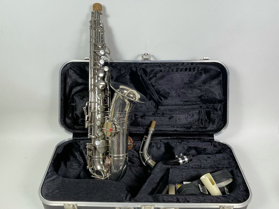Vintage Master Lido Josef Lidl Brno Saxophone With Case [Photo 5]