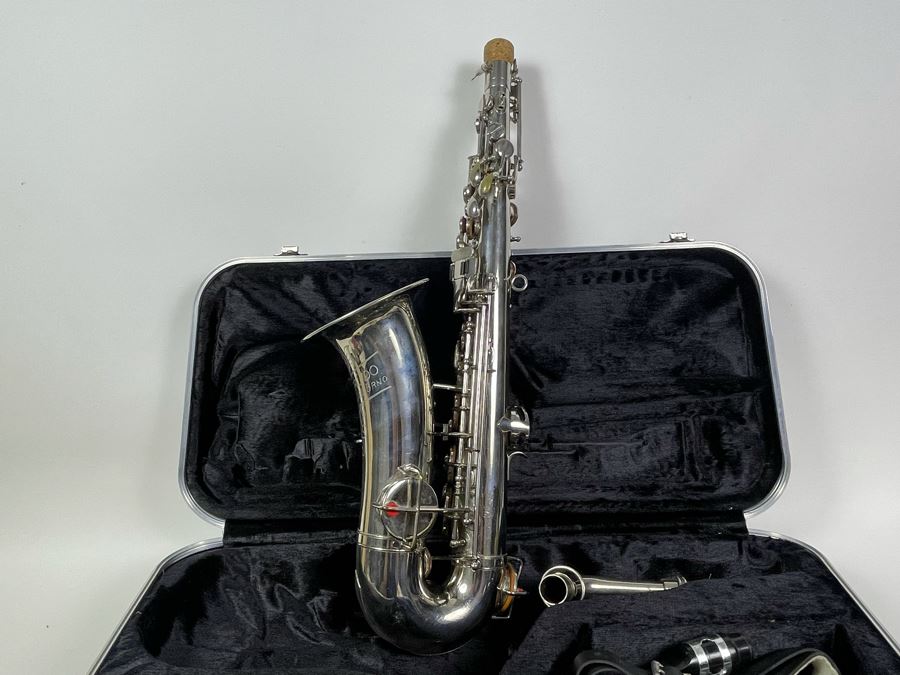 Vintage Master Lido Josef Lidl Brno Saxophone With Case [Photo 12]