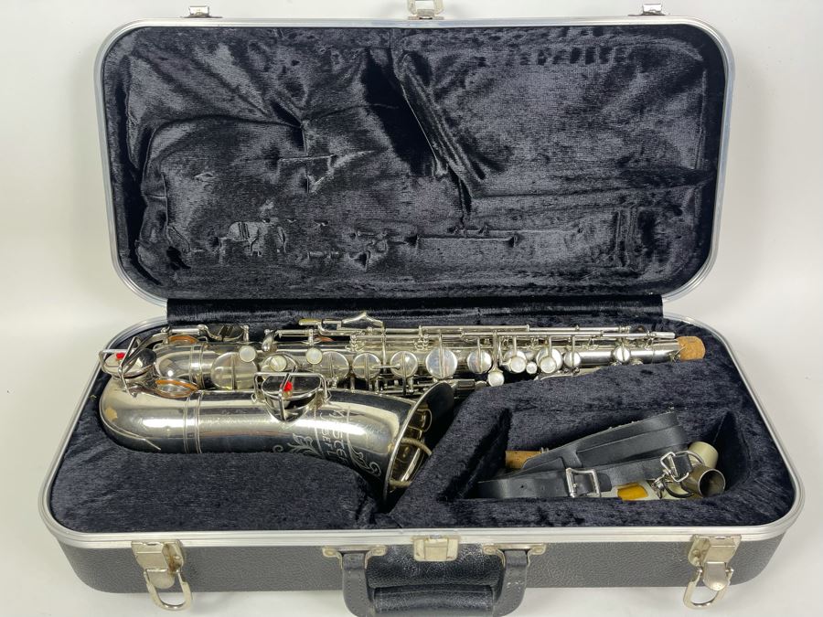 Vintage Master Lido Josef Lidl Brno Saxophone With Case [Photo 3]
