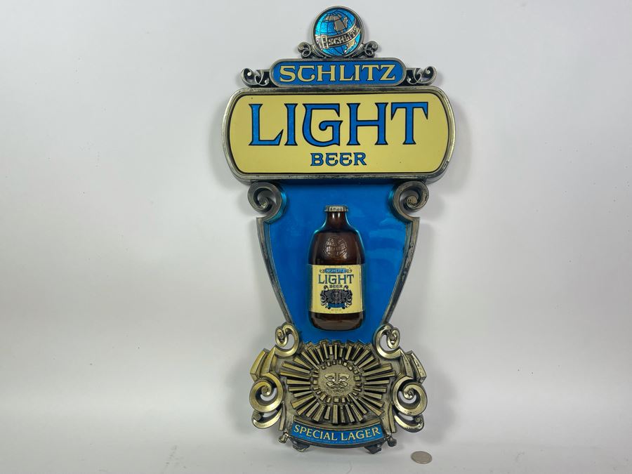 Vintage Schlitz Lighted Beer Sign