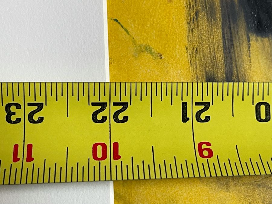 Original Philip Kelly (1950-2010, Ireland / Mexico City) Painting 1996 Signed Framed - 22 X 28 [Photo 13]