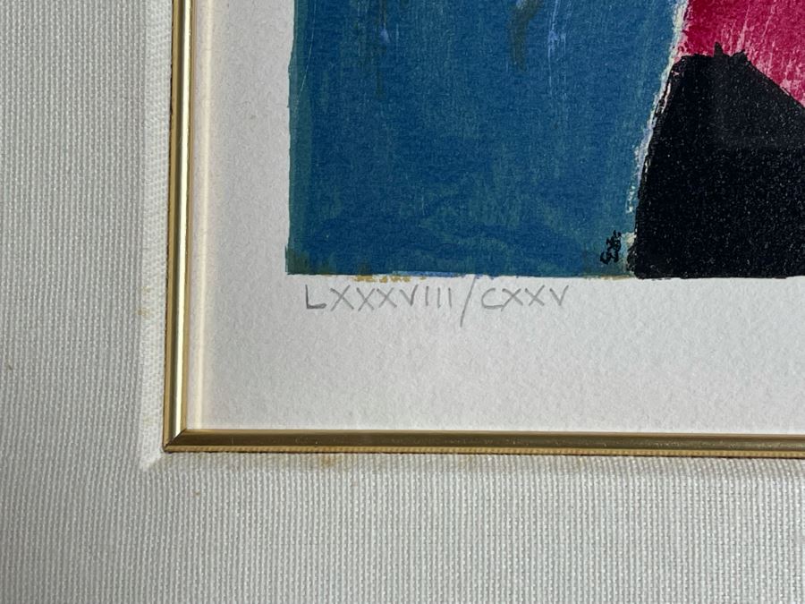 Isaac Maimon Limited Edition Serigraph Titled 'Monique' Hand Signed With COA 27 X 37 Appraised At $1,350 [Photo 10]