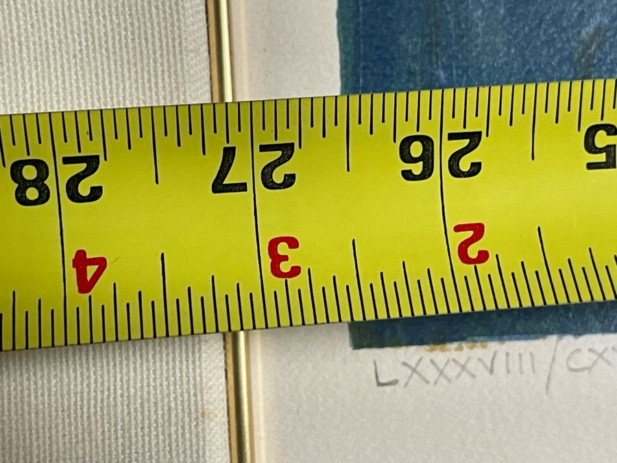 Isaac Maimon Limited Edition Serigraph Titled 'Monique' Hand Signed With COA 27 X 37 Appraised At $1,350 [Photo 11]