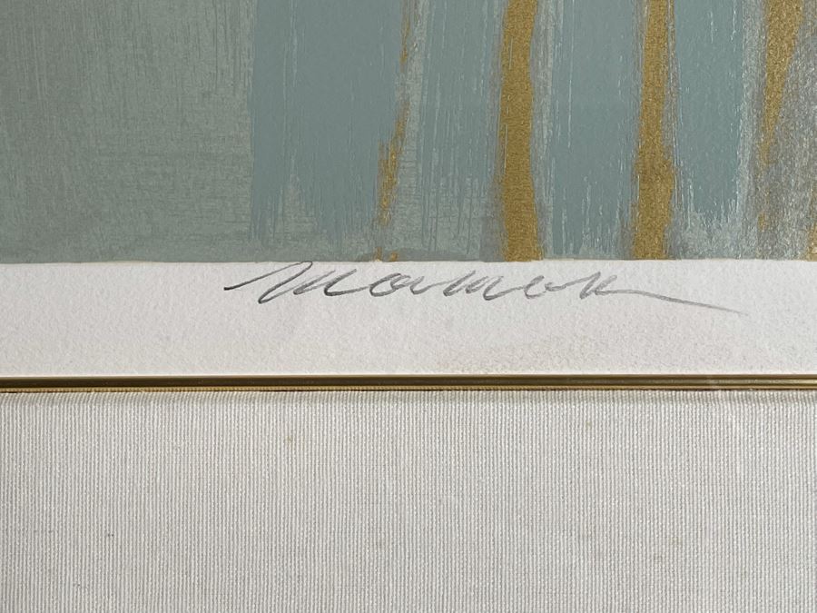 Isaac Maimon Limited Edition Serigraph Titled 'Monique' Hand Signed With COA 27 X 37 Appraised At $1,350 [Photo 9]