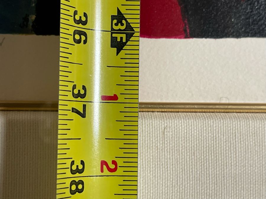 Isaac Maimon Limited Edition Serigraph Titled 'Monique' Hand Signed With COA 27 X 37 Appraised At $1,350 [Photo 12]