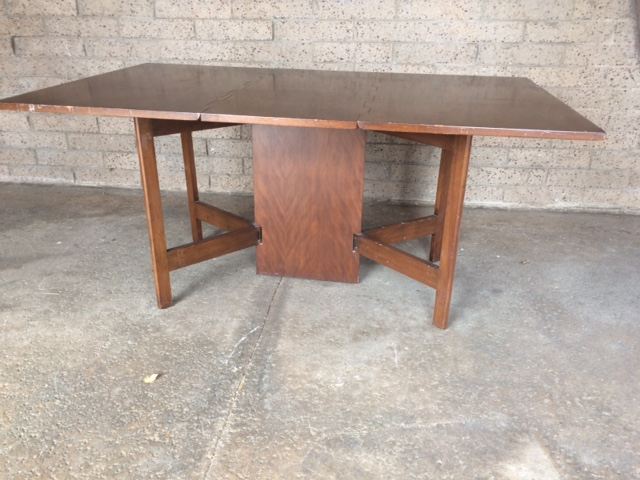 George Nelson For Herman Miller Mid-Century Modern Drop-leaf Dining Table [Photo 9]