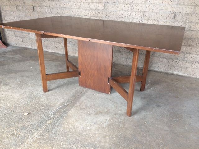 George Nelson For Herman Miller Mid-Century Modern Drop-leaf Dining Table [Photo 2]