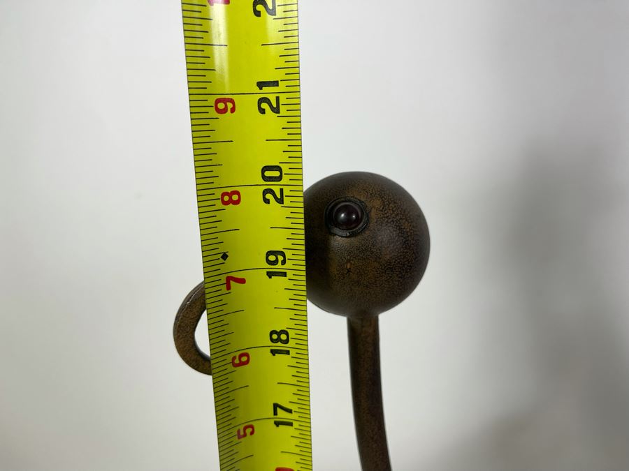 Pair Of Metal Bird Sculptures 20H And 23H [Photo 7]