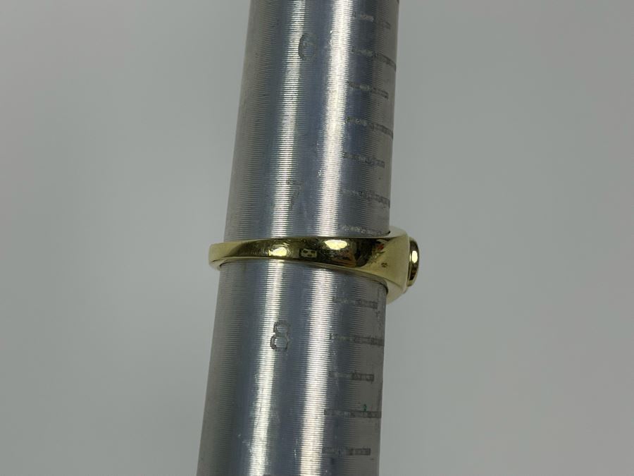 14K Gold Pink Sapphire Diamond Ring Size 7.5 4.8g [Photo 10]