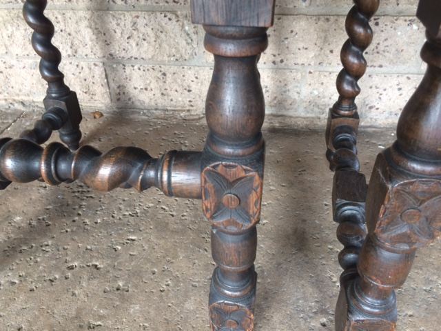 Pair of English Carved Cane Back Chairs [Photo 9]