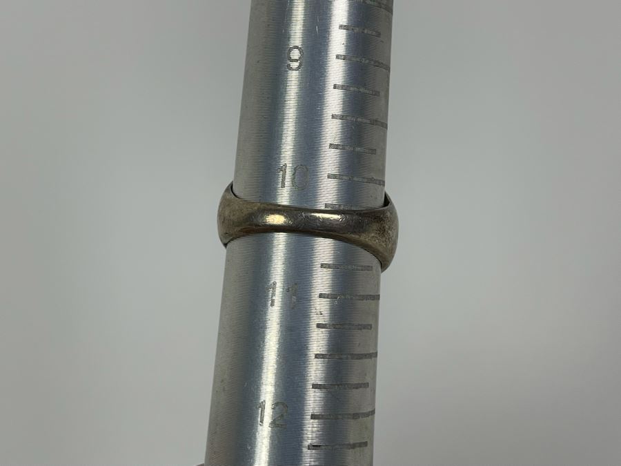 Sterling Silver Turqoise Ring Signed BOR Size 10.5 14.5g [Photo 11]