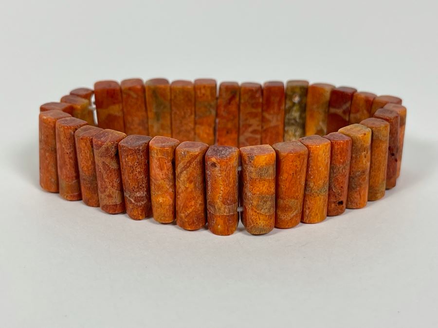 Spiny Oyster Stretchy Bracelet 8-9' Heads [Photo 2]