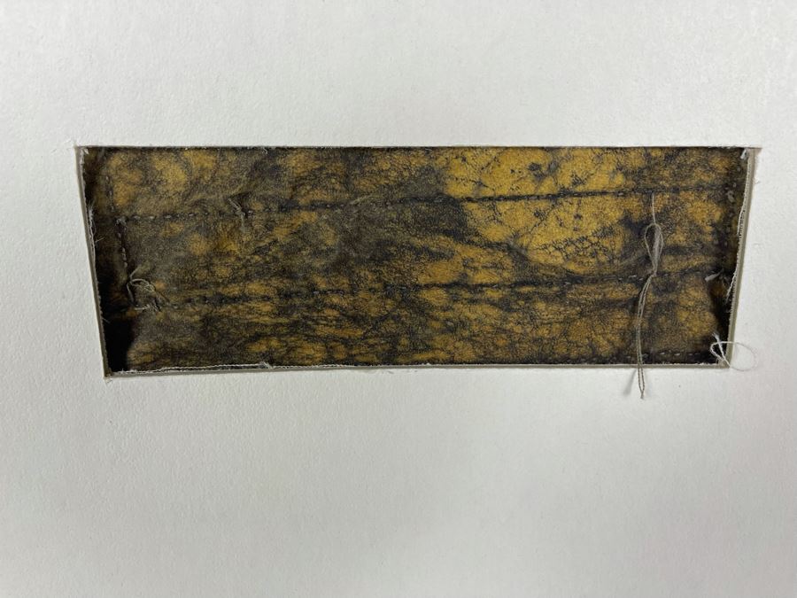 Vintage African Ndebele Ceremonial Wedding Beaded Five Finger Apron Beadwork In Shadow Box Frame 19 X 29 [Photo 8]