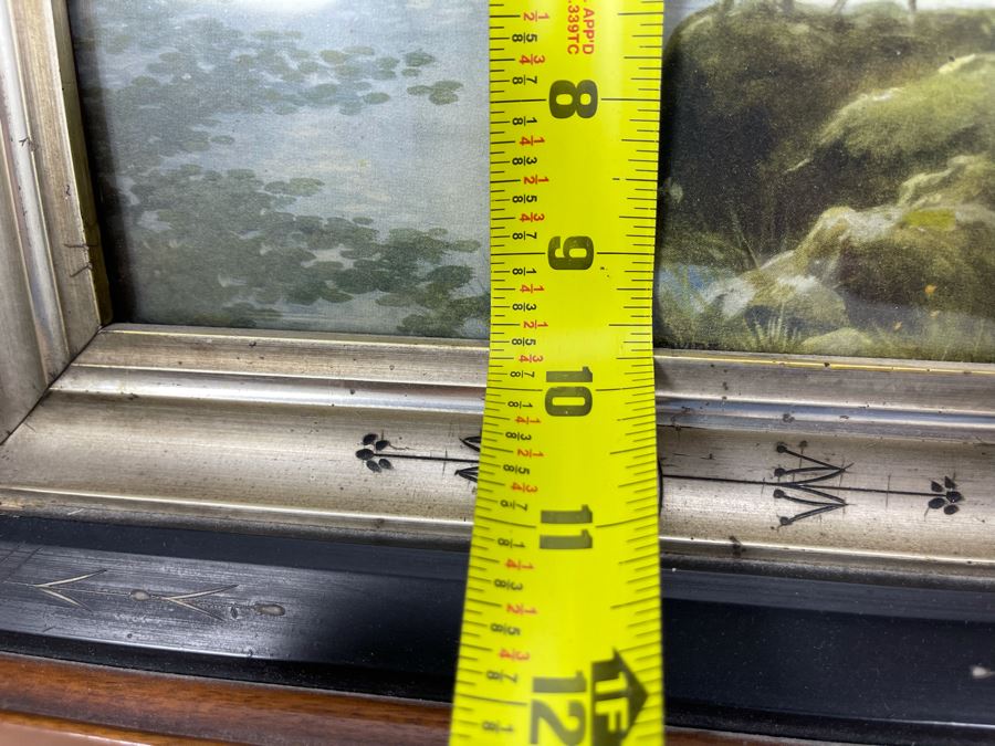 Vintage Wooden Picture Frame With Vintage Print 8 X 10 [Photo 11]