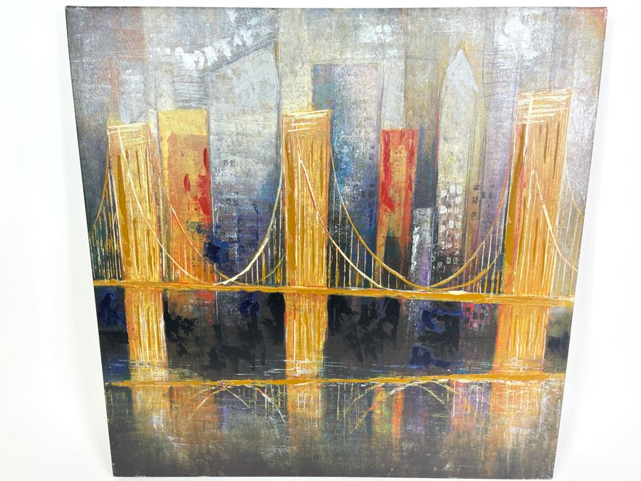 Loft Wrapped Canvas Title Urban Trend II From Aaron Brothers 24 X 24 [Photo 2]