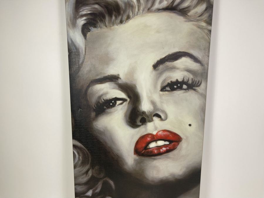 Marilyn Monroe Canvas Print 19.5 X 39